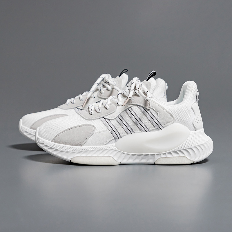 2025 New Sneakers For Men And Women Korean Style Color Blocked Fashionable And Breathable Mesh Sport Shoes