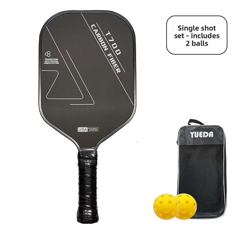 Racket Competition Type T700 Matte Carbon Fiber Professional Pickleball Paddle