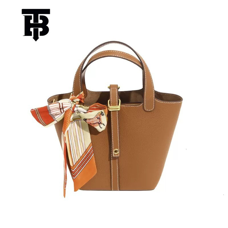 TB BHULAMTE Designer Bag 2025 New Bucket Bag Tote Bag Genuine Leather Handbag Mommy Bag Bride Luxury Bag Wedding Bag High-end Feel