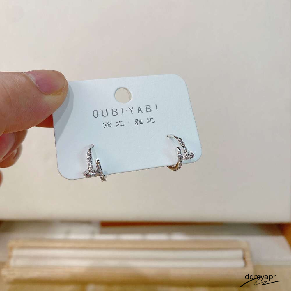 Dhcollections Elegant Minimalist Hoop Earrings Modern Chic Dangle Style ddmyday For Women In Gold And Sier Options ddmyday ddmyday ddmyday ddmyday