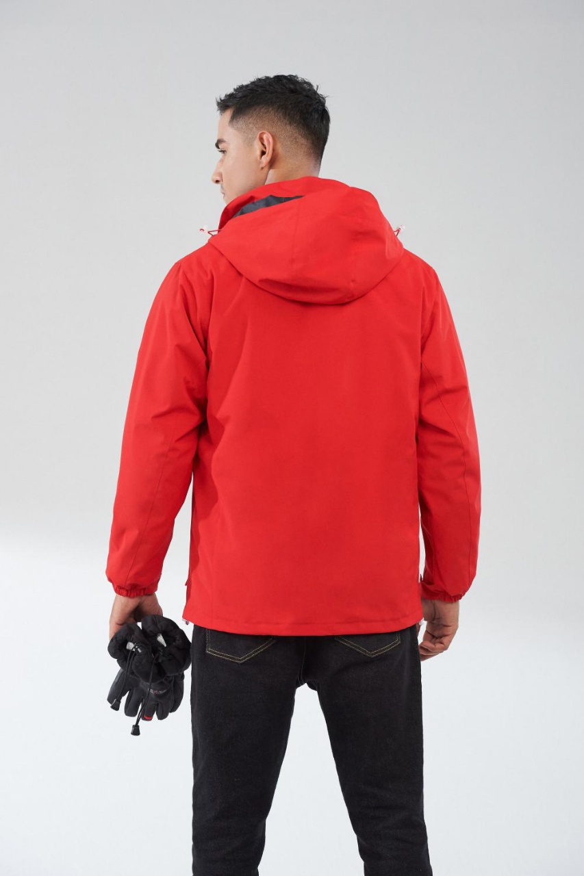 2208 model high-end composite velvet parka