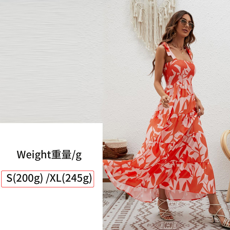 Selfshot 2024 Spring Versatile Womens Fashion New Socialite Hot Girl Laceup Strapless Camisole Dress