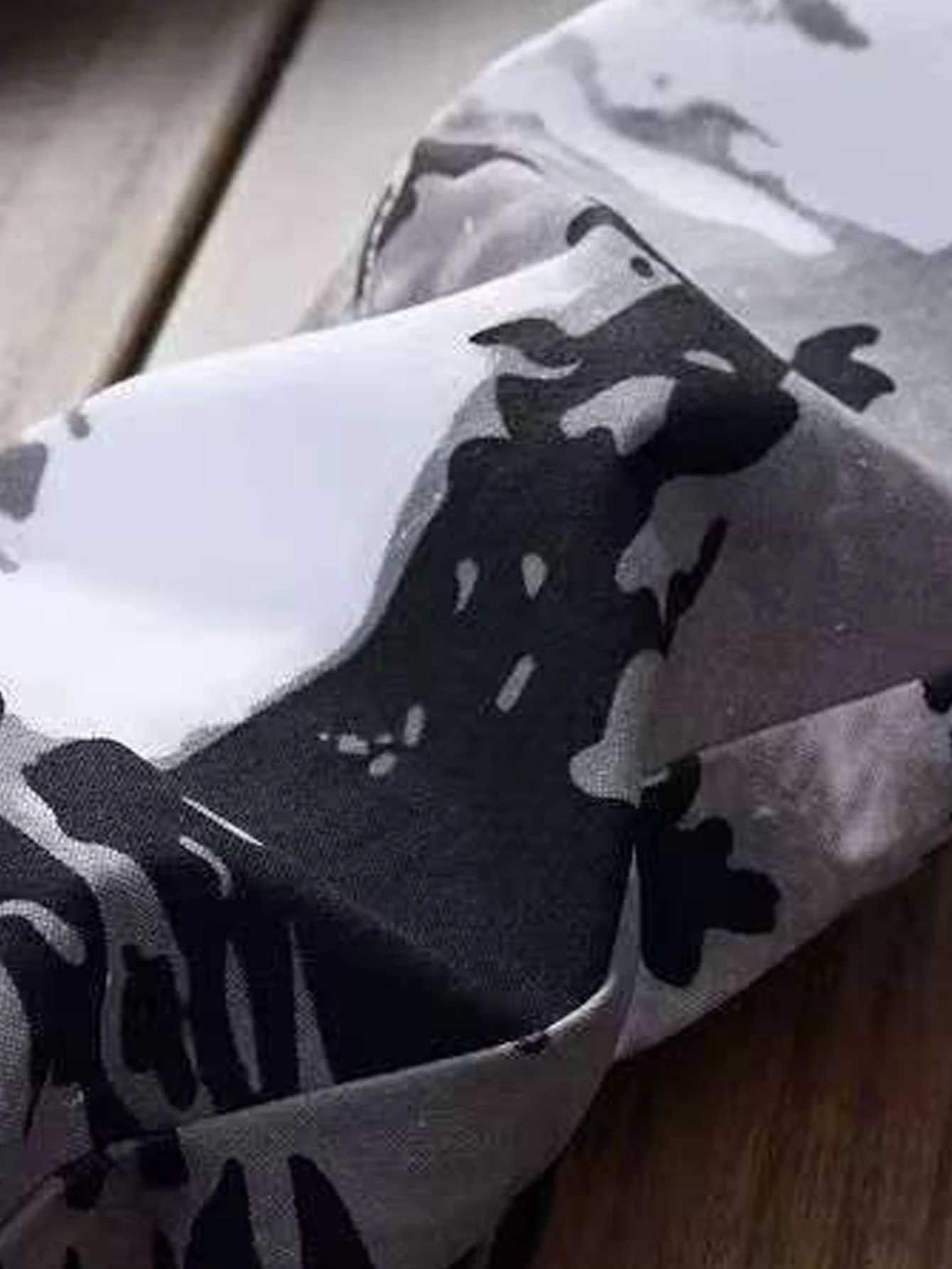 Mens Jeans Casual Black And Grey Printed Denim Pants Slim Fit Straight Leg Comfort Mid Waist White Trousers W250905