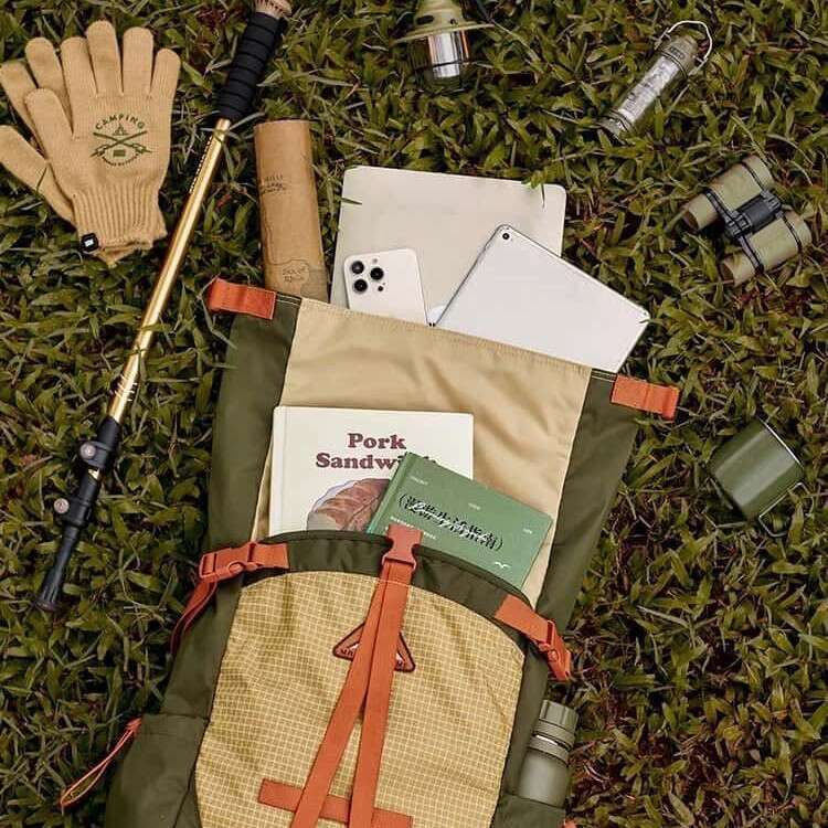 Hiking Women Lightweight Waterproof Large Capacity Camping Travel School Bag Sports Outdoor Backpack Men B5