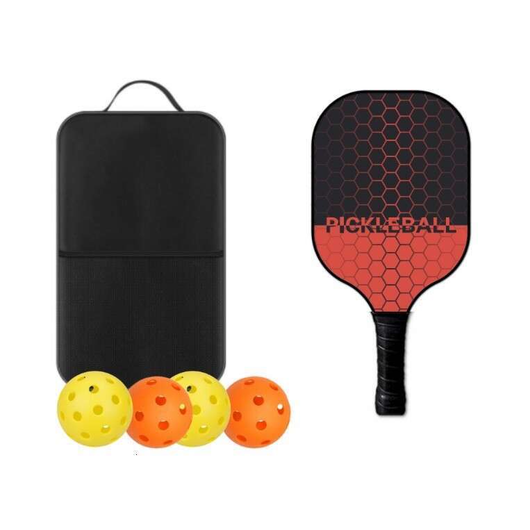 Indoor Outdoor Training Entertainment Fiberglass Pickleball Glass Fiber Pickle Hole Paddle Carbon fiber pickleball paddle