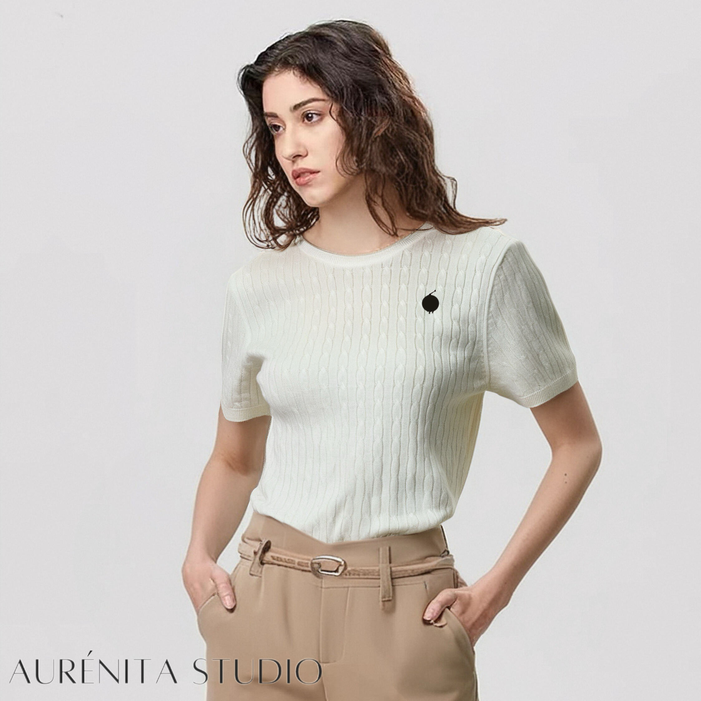Polo Sweater T-shirt Women Fall Winter Knitted T-shirt Knitted Top New Collection Designer Logo Autumn Casual Luxury