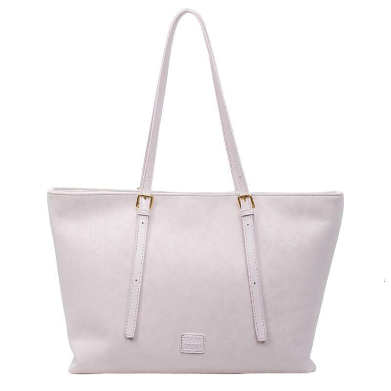Korean Style Casual Large Capacity Underarm Women's Commuter 2025 New Simple Tote Versatile Shoulder Bag