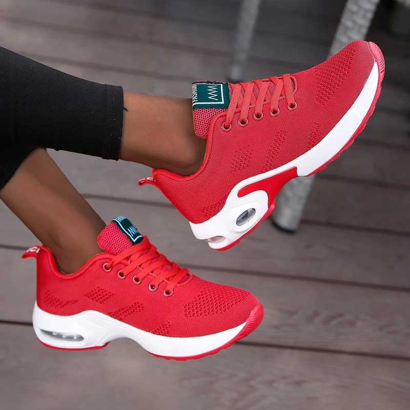 Women Platform Casual Sneakers Shoes Mesh Breathable Running Shoes Chunky Summer Sports Tennis Shoes 2024 Vulcanized Shoes Z250905