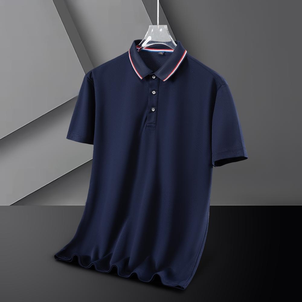 2268 Ultra-high value-performance silk-cotton POLO shirt