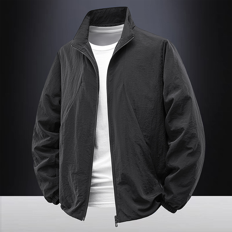 Clothing jacket men's autumn new style men's casual jacket wrinkle resistant, wear-resistant, comfortable, breathable, soft and simple