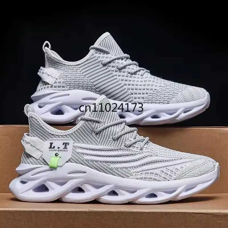 Leading The Trend Mens Running Sports Shoes Breathable Mesh Walking Shoes for Summer Comfortable All Day Outdoor Exercise Shoes Z250905