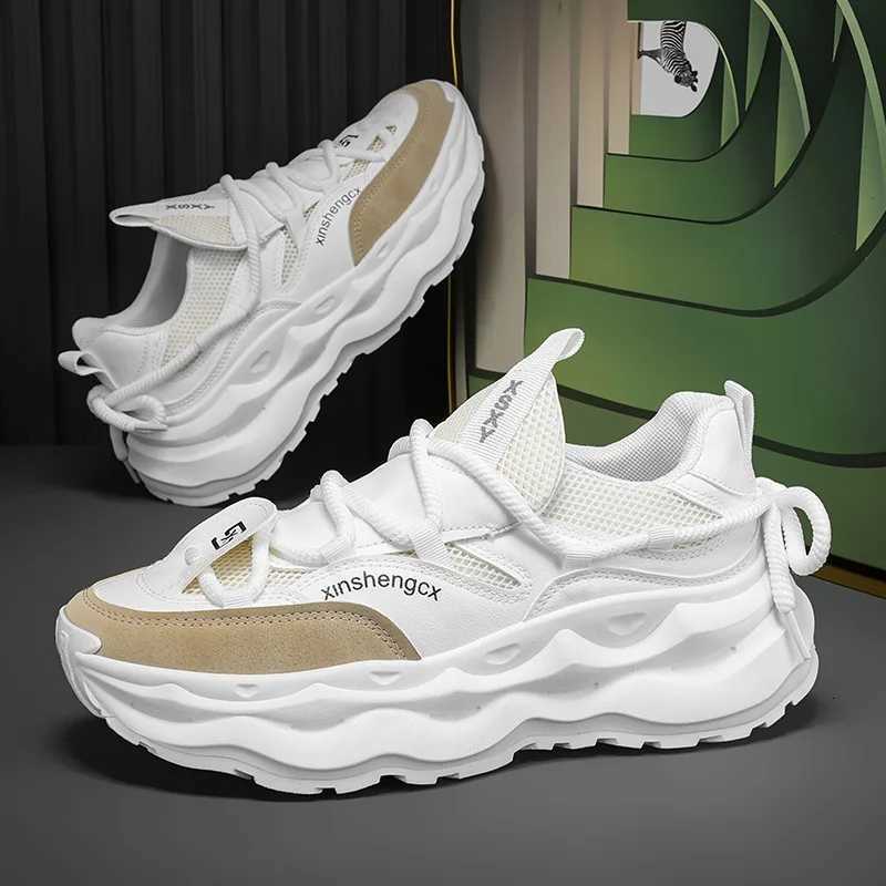 Mens Sneaker Outdoor Mesh Breathable Casual Shoes for Men Sports Shoes Comfortable Platform Shoes Mens Tennis Z250905