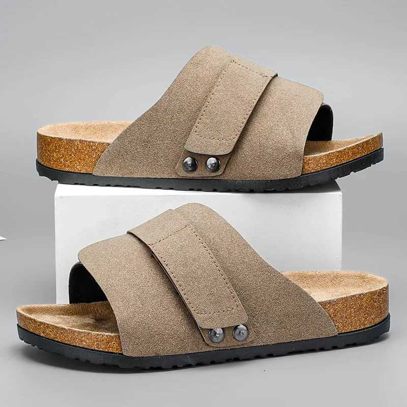 Mens Summer Sandals for Men Shoes Flat Sandals Trend 2024 Man Slippers Slipers Mens Soft Sandles High Quality Shoes Sandal Sale W250905