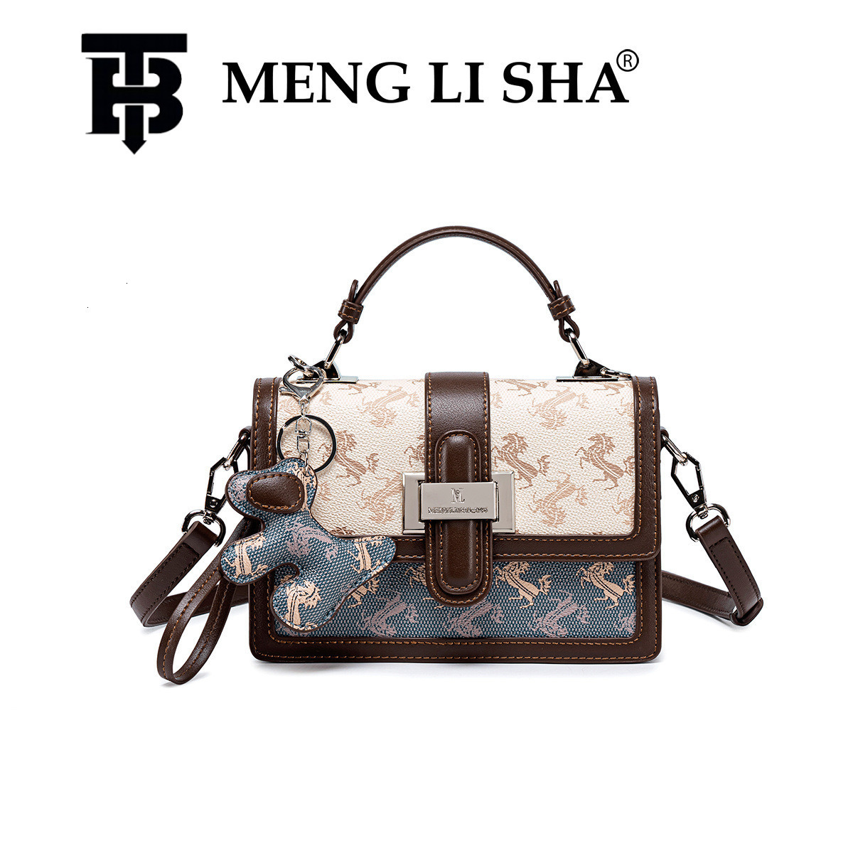 Free Shipping Designer Luxury New Women's Box Handbag Korean Style Fashion Chinese Embroidery Shoulder Bag High-quality Texture Commuting Makeup Bag Phone Bag