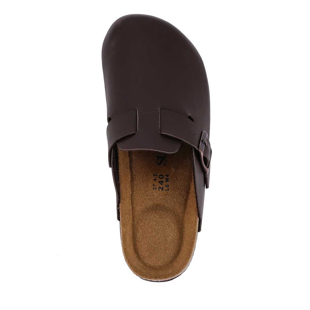 SUFU New Womens Shoes Womens Slippers EVA Leather Clogs Womens Sandals Retro Fashion Garden Clog Slide W250905