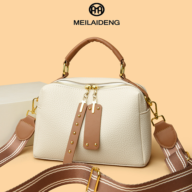 New Trendy Pillow Niche Handbag Versatile Crossbody Simple And Fashionable Large-Capacity Shoulder Bag For Women