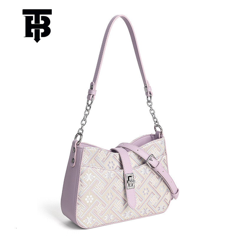 TB BHULAMTE Designer Bag 2025 High-end Single Luxury Bag Shoulder Underarm Bag National Style Light Luxury Versatile Single Shoulder Crossbody Bag For
