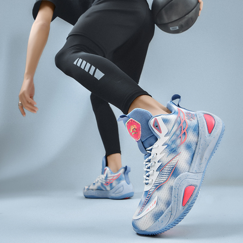 Fashion Basketball Shoes Teenagers Big Size 2025 New Anti-slip wear-resistant and shock-absorbing Sneakers for Men and Women