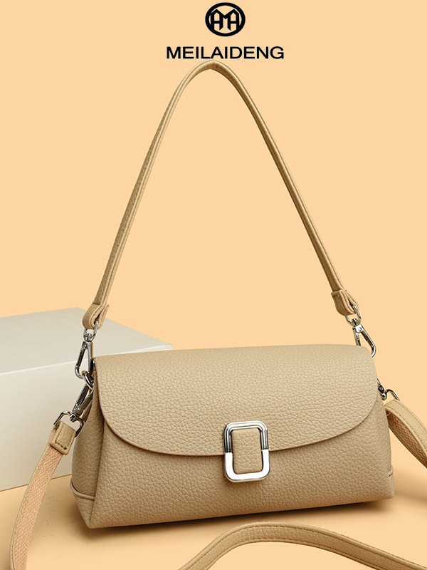 Popular Style Crossbody For Middle-Aged Mothers Korean Version Simple And Fashionable Shoulder Elegant Armpit Small Square Bag