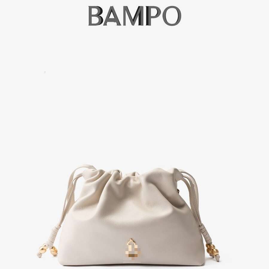 BAMPO Banpo Women's Cloud Small Size Top Layer Cowhide Underarm Single Shoulder 2025 New Trash Crossbody Bag