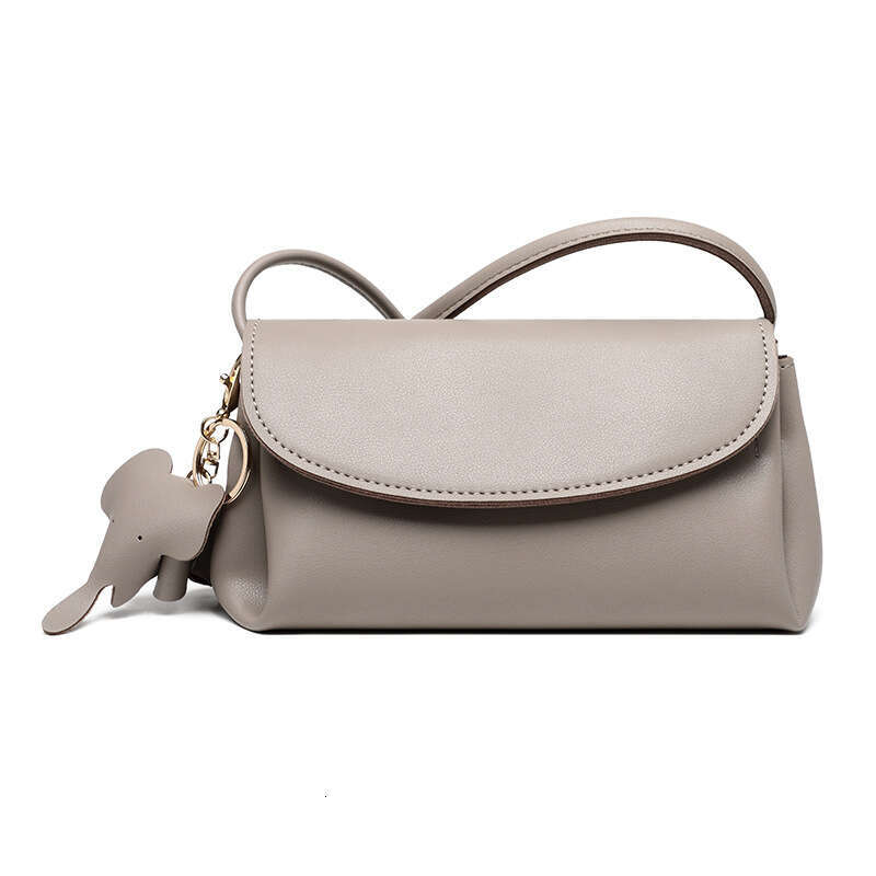 Fashion High-Quality Soft Leather Mini 2025 New Summer Simple Versatile Cloud Single Shoulder Crossbody Women's Bag