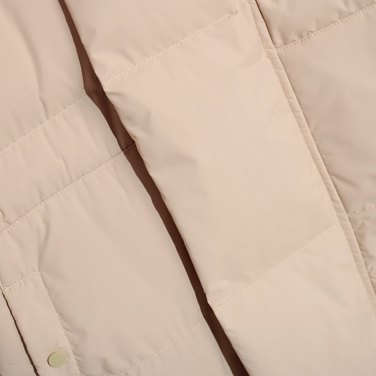 Winter Women Long White Duck Down Cotton Coat Fashion Windproof Hood Casual Thickened Warm Cotton Coat Women Parkas Jacket Coat