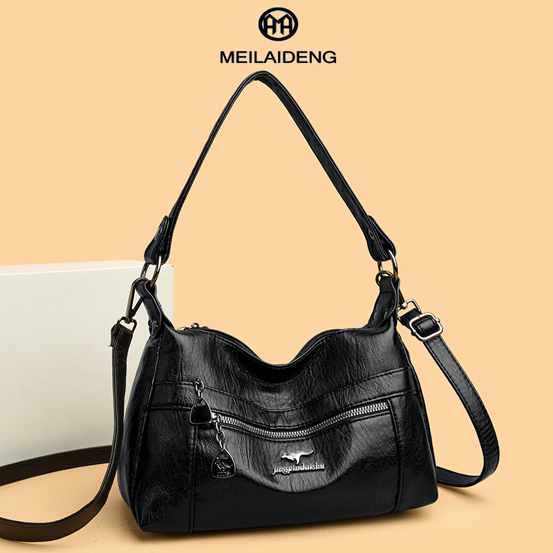 2025 New Style Women's One-Shoulder Crossbody Internet-Famous Simple Personalized And Casual Bag