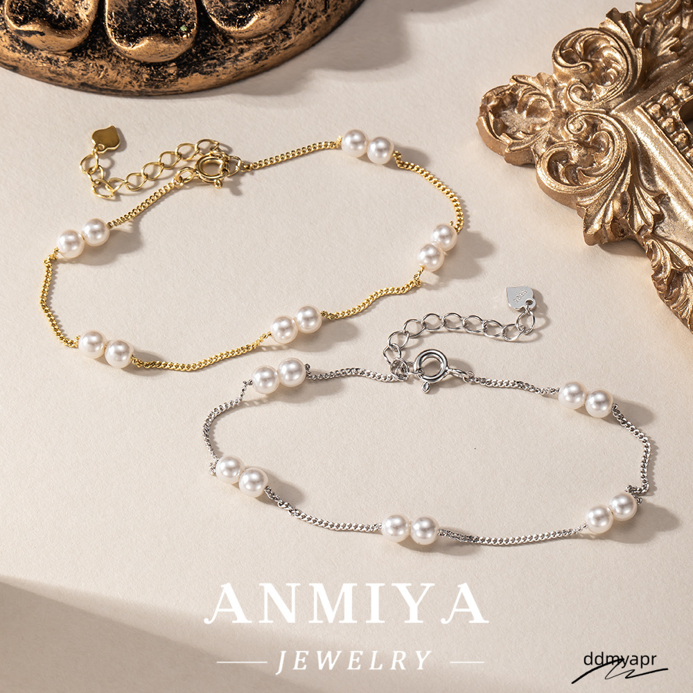 Handmade Sier ddmyday Jewelry Pearl Bracelet For Wedding Accessories With 6Mm Pearls And Sterling Clasp ddmyday ddmyday