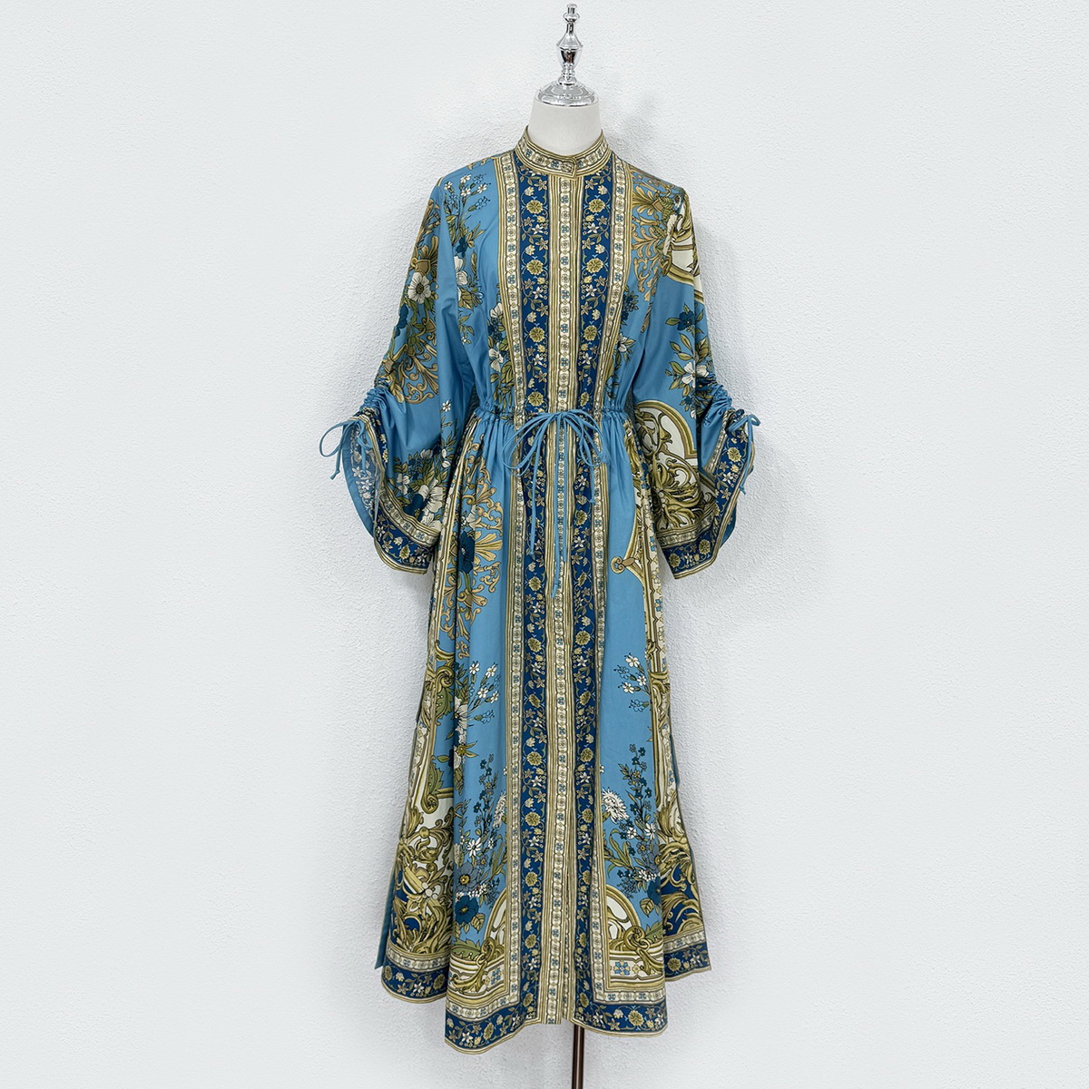 dresses for woman elegant party dresses for women graphic printed bell sleeve midi dress designer dresses dresses birthday dress women dress luxury dress