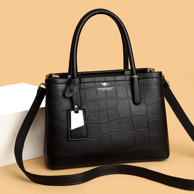 Hot Selling Kangaroo Handbag Crossbody Women's Crocodile Pattern New Shoulder Bag