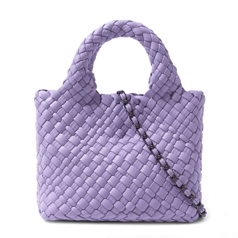 Heming Handwoven Tote for Women, High-end Fashion Handheld Basket, Shoulder and Crossbody Bag 5008