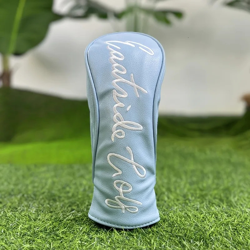 Blue fashionable golf club head cover made of dustproof and durable material accessories providing the protection 250906