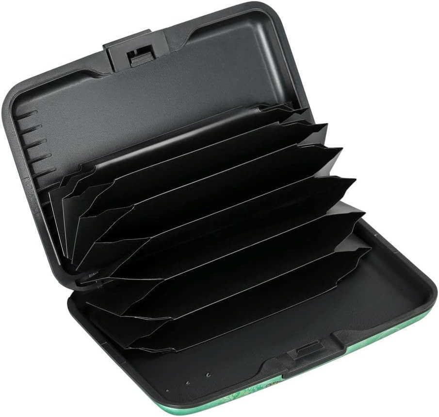 Mini RFID Aluminum Wallet CARDs Holder Business Card Case Metal ID Case for Men WomenFly Butterfly Z250906