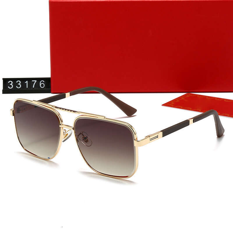 New Men's and Women's Fashion Square Frame Glasses Driving Travel Sunglasses 33176 d48