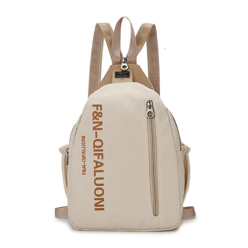 Backpack Women's High-end Fashion Single Shoulder Handbag Travel Oxford Cloth Bag Trendy