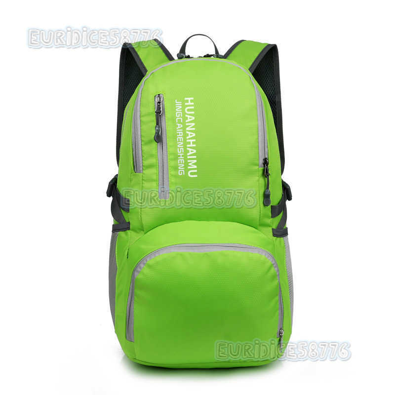 Warnerheim Folding Backpack Large Capacity Backpack Outdoor Lightweight Travel Bag Waterproof Portable Bag H250906
