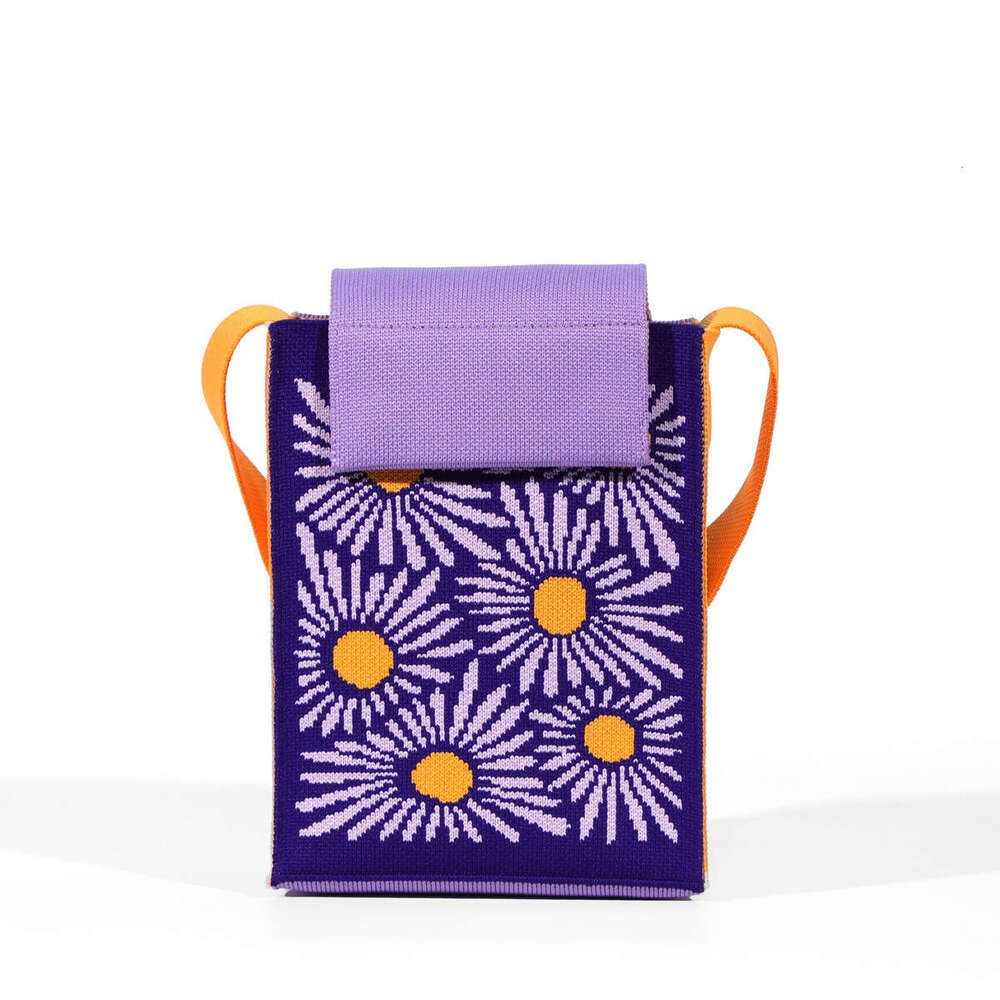 Small Square Fashion for Women New Niche Fly Weave Ladies Single Shoulder Phone Crossbody Bag