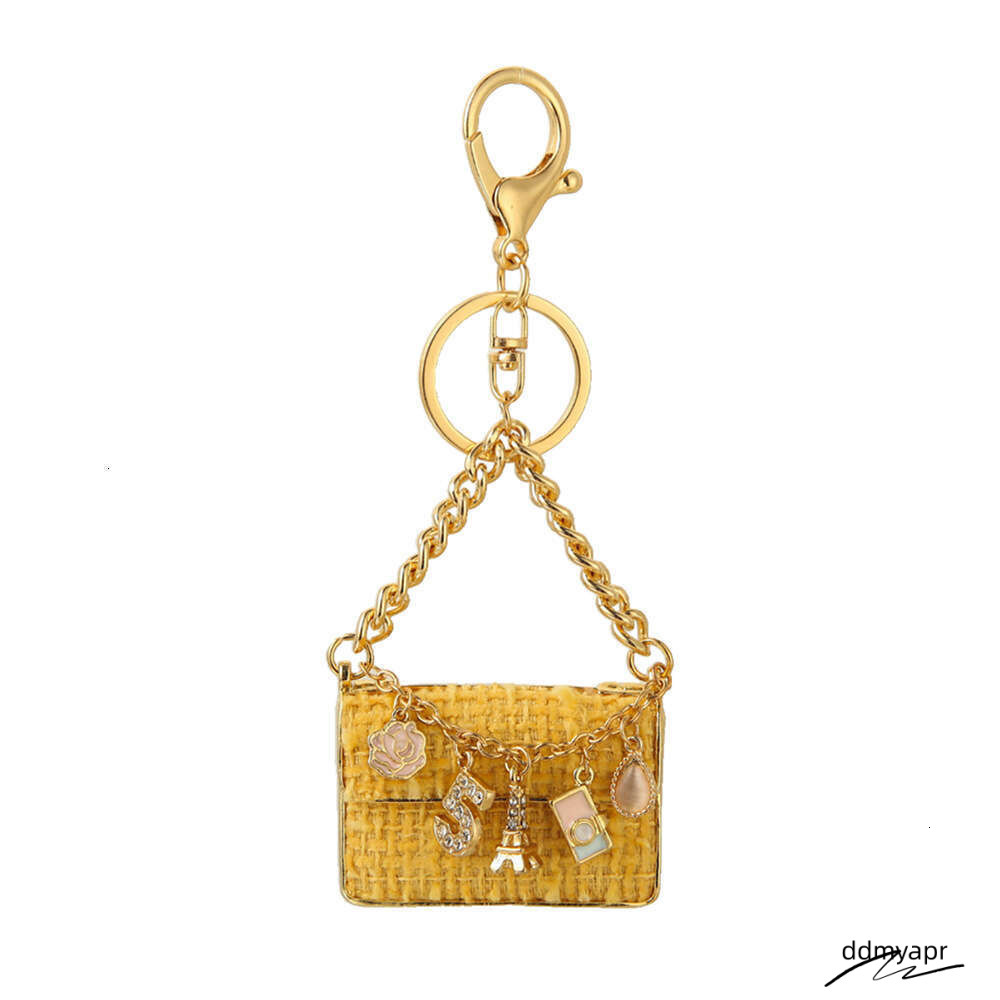 Stylish Alloy Keychain Gift Set Metal Keyring With Soft Veet For Wedding Birthday Travel Graduation Party Ddmydec (11 Colors) Ysk254