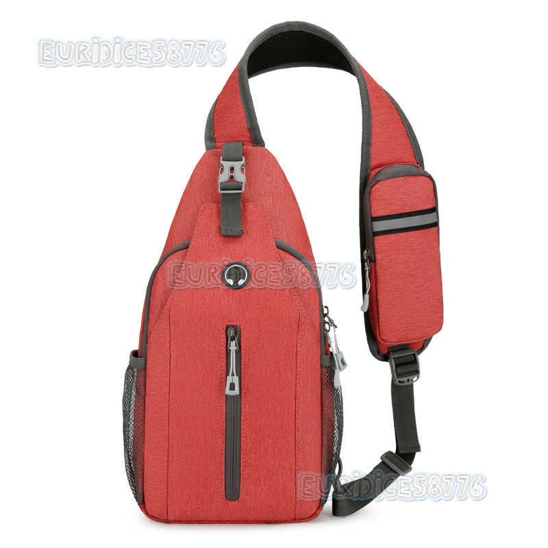 Chest Bag Mens Outdoor Fashion Shoulder Bag Trendy Casual Print Wearresistant Scratch Resistant Splash Proof Crossbody Bag H250906