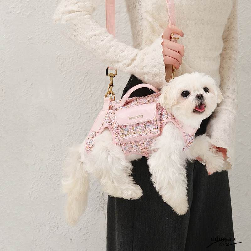 Carrier, Portable Messenger Bag For Small Medium Dogs, Puppy Carrier With Adjustable Ddmydec Strap, Handheld Dog Harness C15