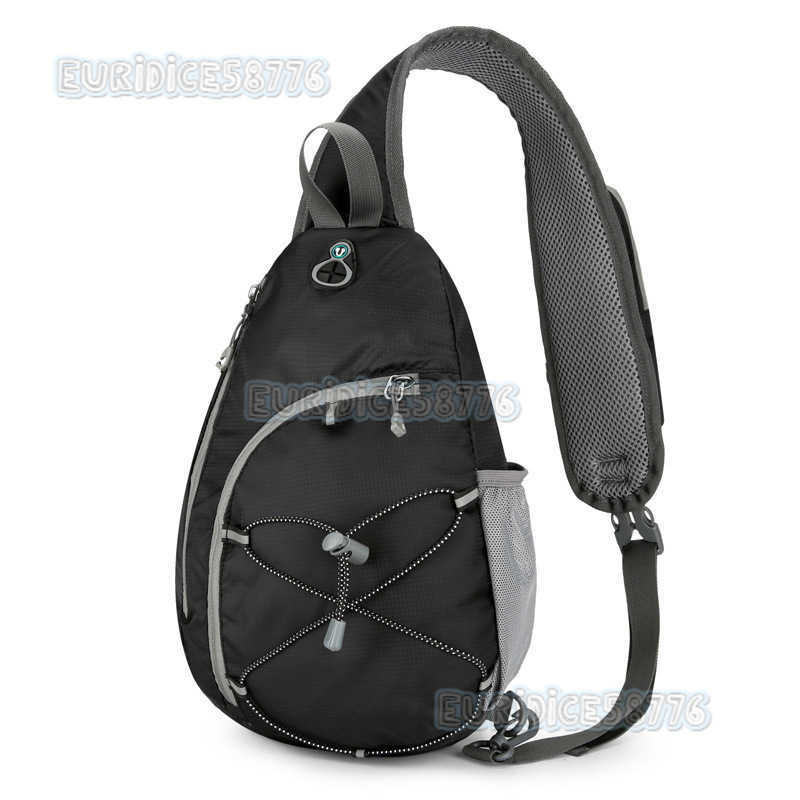 Large Capacity Hiking Bag Portable Hiking Leisure Crossbody Chest Bag Single Shoulder Backpack Sports Waist Bag H250906