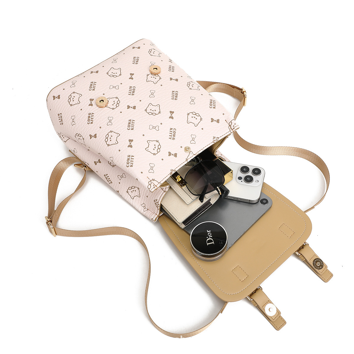 TB BHULAMTE Designer Bag Niche Fashion Women's Casual Backpack 2025 New Korean Style Class Travel Luxury Bag Backpack Large Capacity