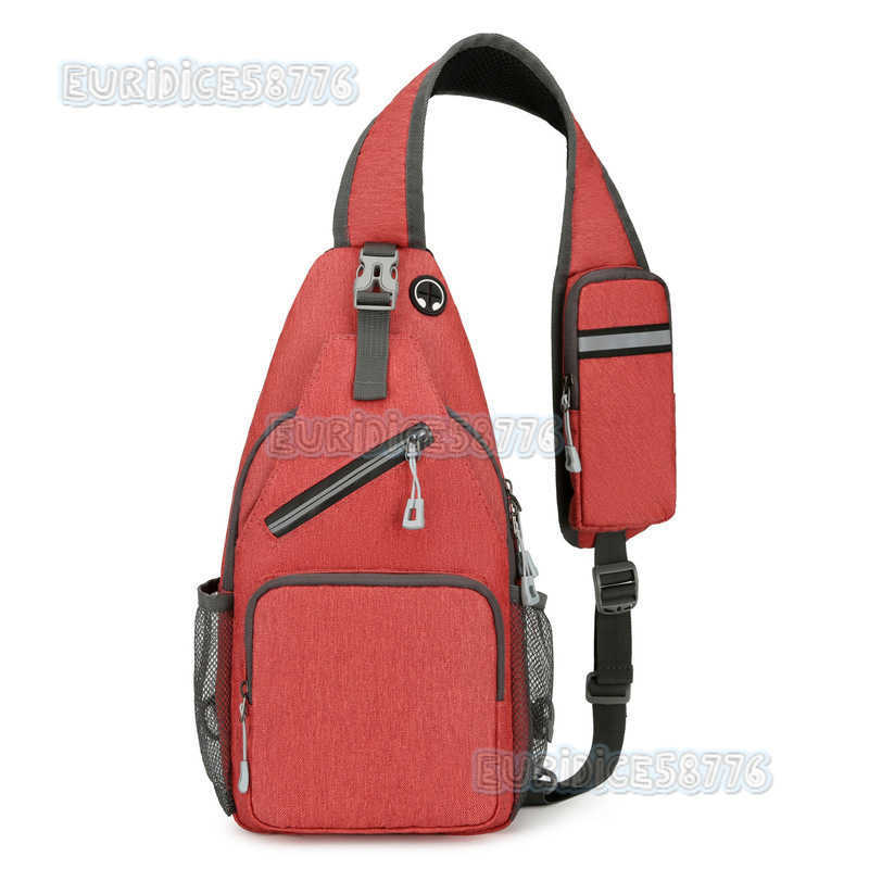 Crossbody Bag 2023 Trendy Fashion Multi Functional Chest Bag New Male and Female Outdoor Leisure Travel Fresh Shoulder Bag H250906