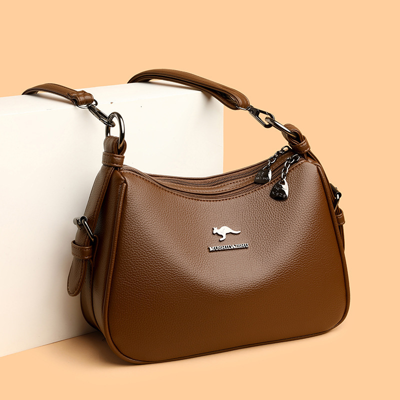 2025 new collection Elegant And Minimalist Women's Crossbody Bag Soft And Large Capacity Commuting Casual Women's Shoulder Bag Autumn New De
