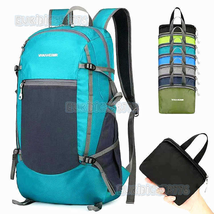 New Folding Bag Multi Functional Outdoor Lightweight Mountaineering Bag Folding Backpack Travel Waterproof Day Backpack H250906