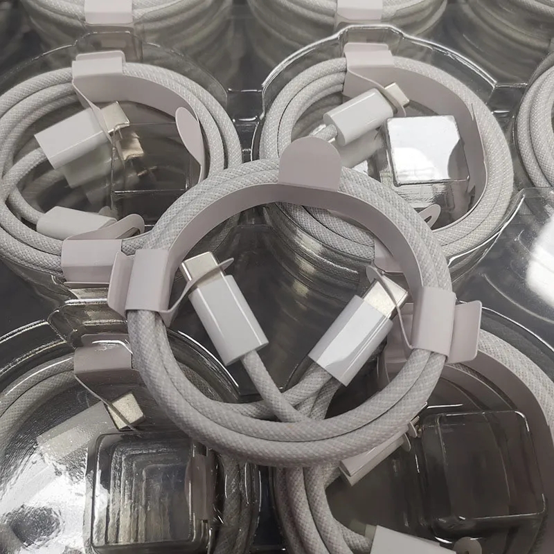 60W USB-C to Type C Cord Braided Nylon Fast Charging Data Cable 6FT 3FT Hot Sales