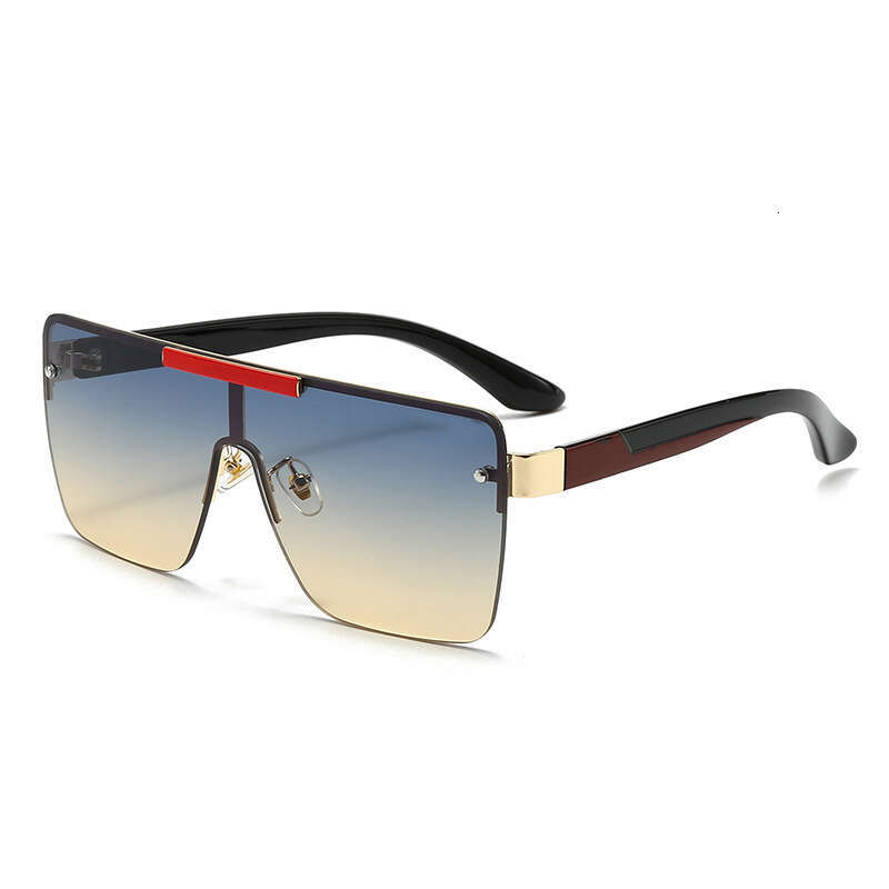 New Large Frame Fashion for Men and Women Trendy Casual Driving Traveling Touring Sunglasses 22437 34a