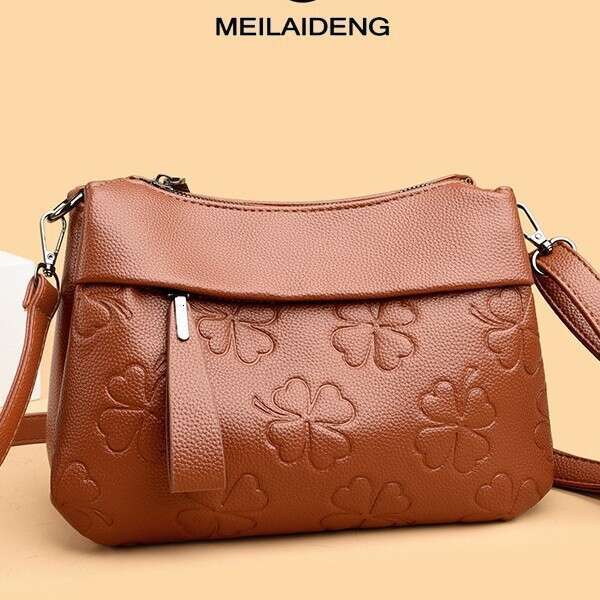 2025 Autumn New Fashion Versatile Simple Women's Small Handbag Single Shoulder Crossbody Bag for Middle-aged Women