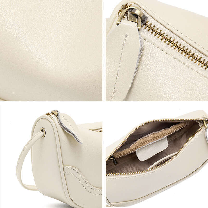 Genuine Leather Phone 2025 New Simple Versatile Crossbody Women's Niche Fashion Shoulder Shell Bag Women