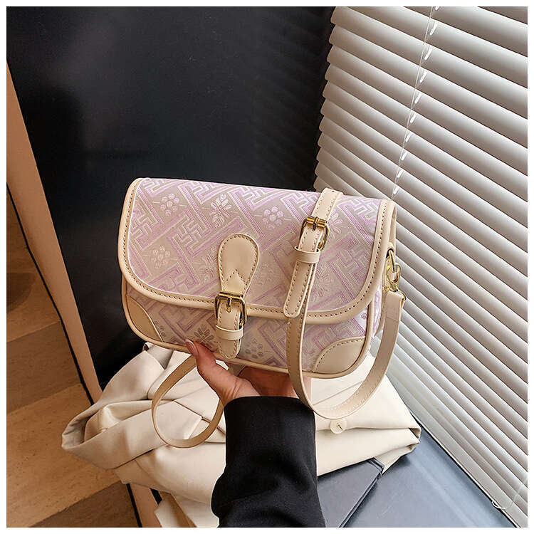 Designer Bag Luxury Bag Stylish Spring Small Sized Shoulder Bag Chinese - Style PU Square Bags With Unique Designs Women